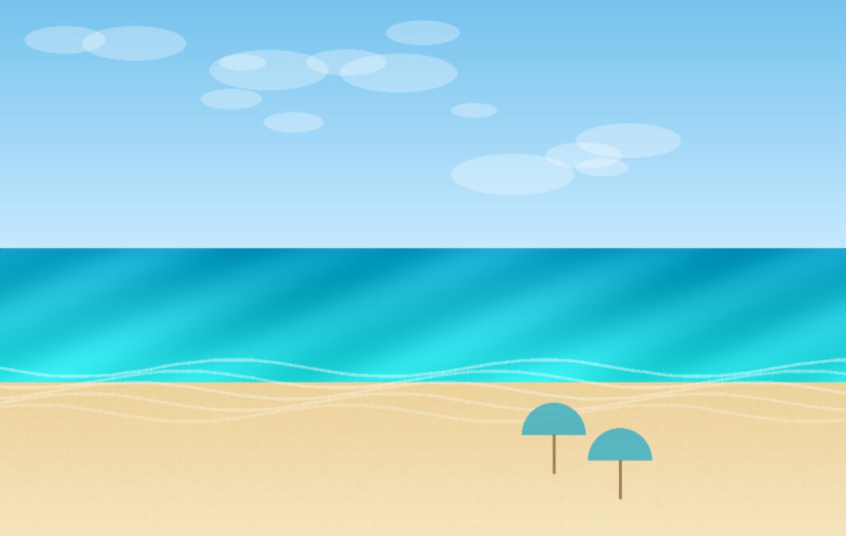 Playa de Grecia e islas griegas con mar azul